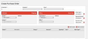 Purchase Order Management